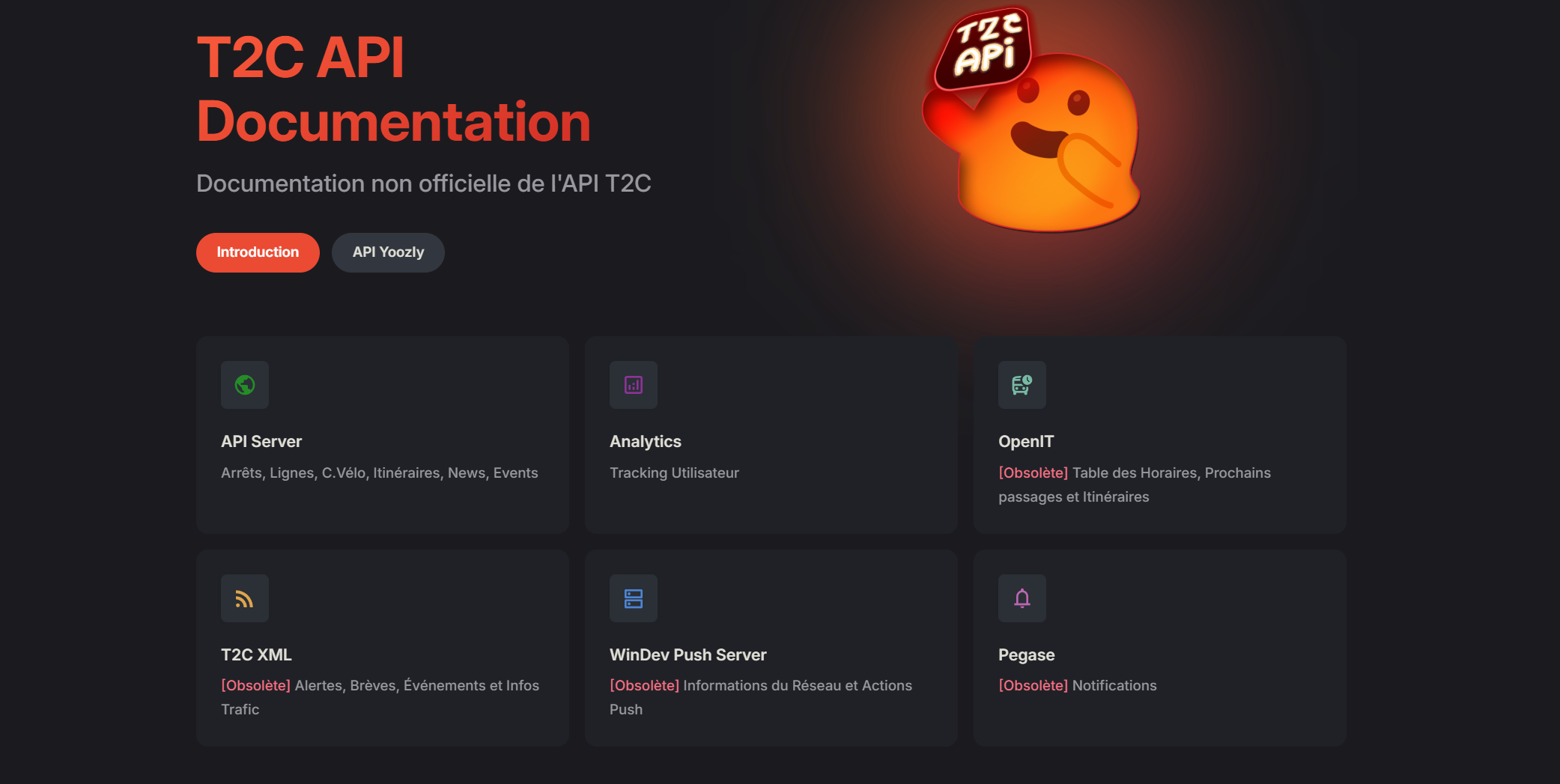 T2C API Documentation